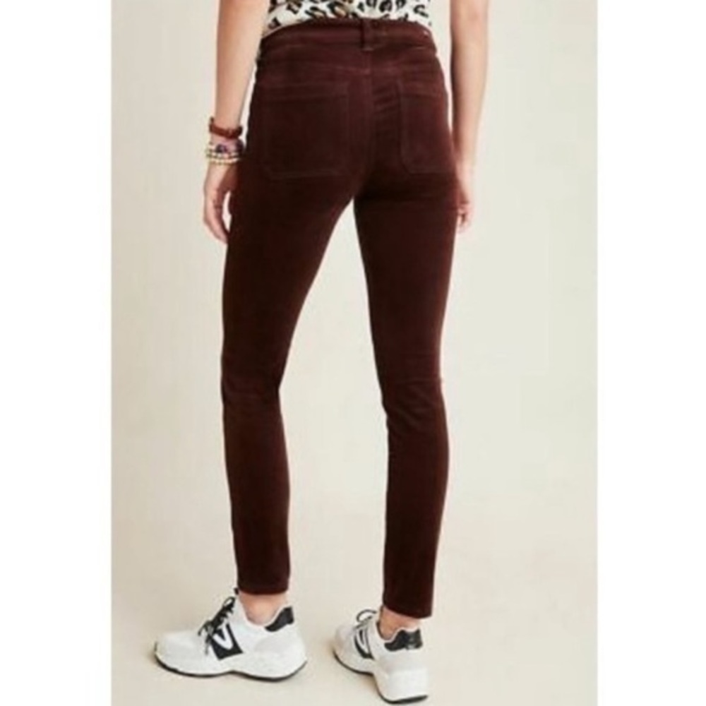 Anthropologie Pilcro Brown Serif Corduroy Pants Size 26 - Picture 4 of 9